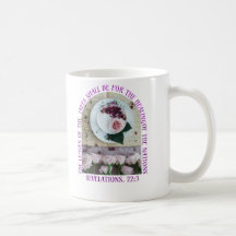 Mug de thé chrétien avec Écriture guérisseuse