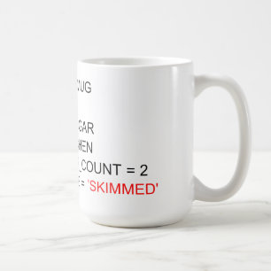 MUG DE THÉ DE PROGRAMMATION SQL