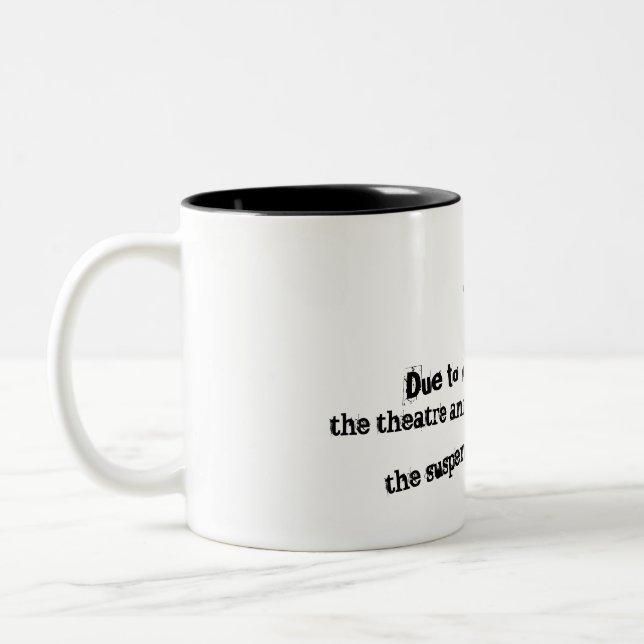 Mug de théâtre (Gauche)
