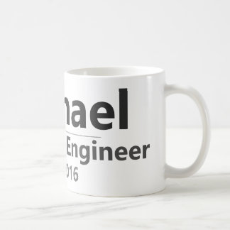 Mug de travail personnalisé – Nom et titre de fonc