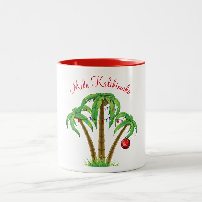 Mug de vacances Mele Kalikimaka (Centre)