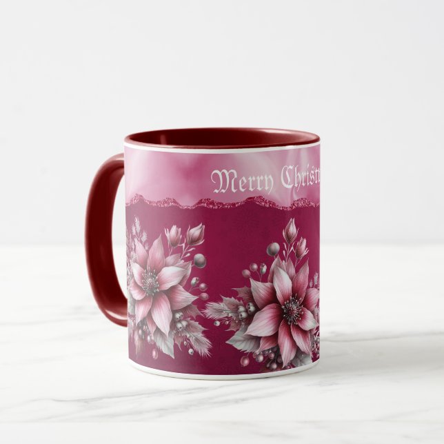 Mug de vacances rose (Devant gauche)