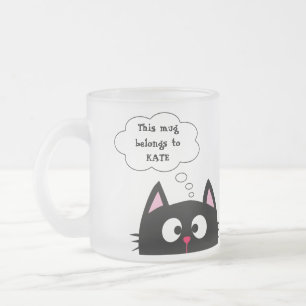 Mug de verre givré de 10 oz congelé