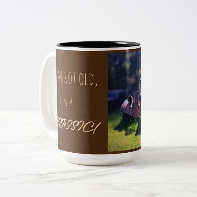 Mug de voiture classique vintage (Devant gauche)