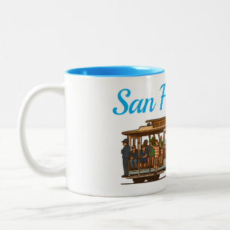 Mug de voiture de San Francisco Cale