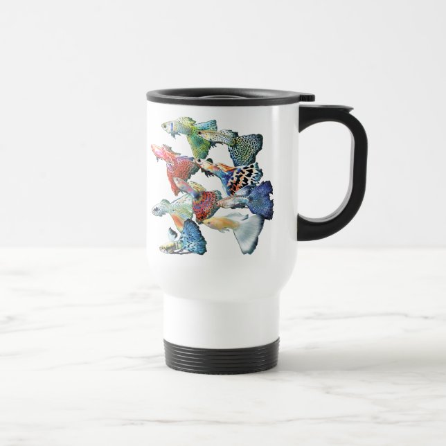 MUG DE VOYAGE グッピー (Droite)