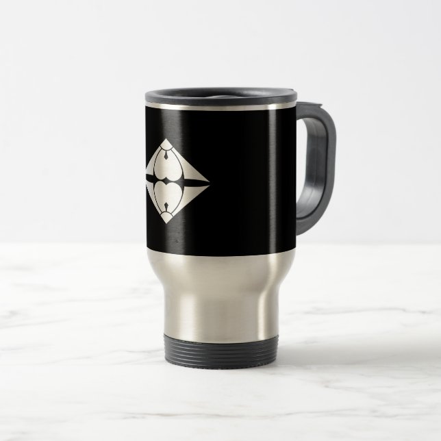 MUG DE VOYAGE 割り剣酢漿草菱 (Devant droit)