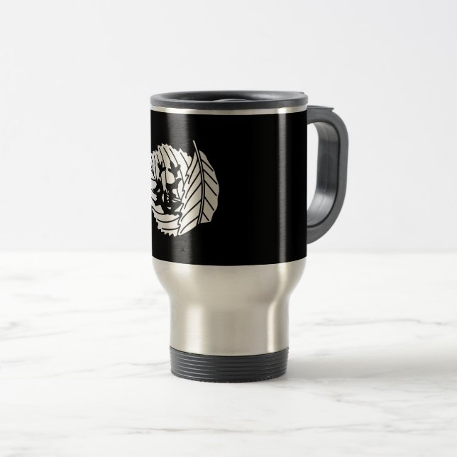 MUG DE VOYAGE 虫くい折れ柏 (Devant droit)