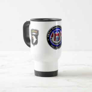 Mug De Voyage 101e division aéroportée 3e brigade "RAKKKASANS" 