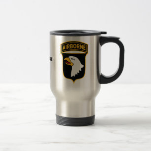 Mug De Voyage 101e division aéroportée - Militaire américain