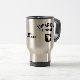 Mug De Voyage 101e division aéroportée - personnalisable