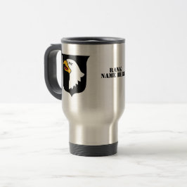 Mug De Voyage 101e division aéroportée - personnalisable