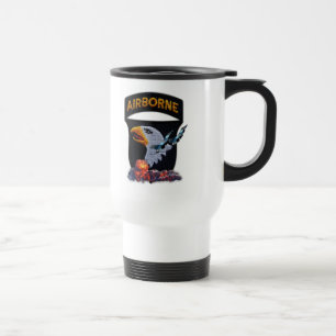 Mug De Voyage 101e division aéroportée vietnam vétérinaires