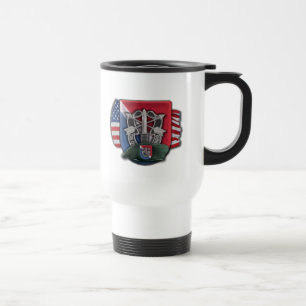 Mug De Voyage 11e forces spéciales vietnam flash fils vétérinair