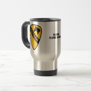 Mug De Voyage 1e division cavalry - Première équipe des États-Un