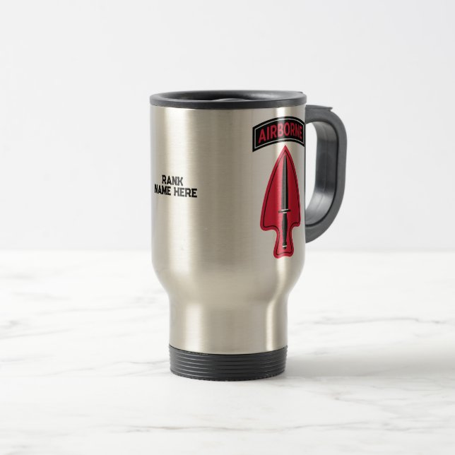 Mug De Voyage 1er détachement opérationnel des forces spéciales  (Devant droit)