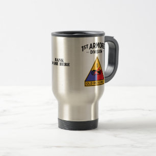 Mug De Voyage 1re insigne de division blindée "Vieux côtés"