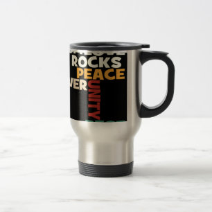 Mug De Voyage 2014 Love Rocks Peace Art Imprimer