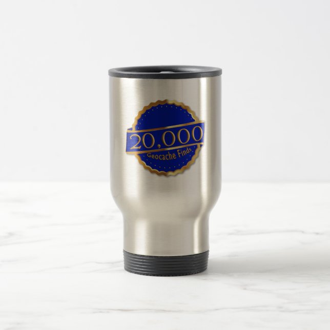 Mug De Voyage 20 000 FINDS GéoCaching AWARD (Centre)