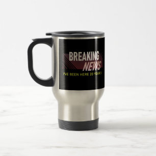 Mug De Voyage 20 Anniversaire du travail Vingtième employé