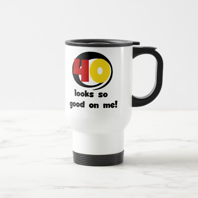 Mug De Voyage 40 Semblables T-shirts et cadeaux sur moi (Droite)