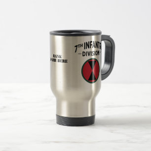 Mug De Voyage 7e division d'infanterie Badge