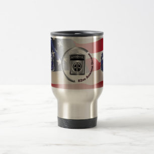 Mug De Voyage 82e division aéroportée Conception Customisée