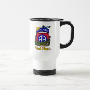 Mug De Voyage 82e division aéroportée vétérans vietnam vétérinai