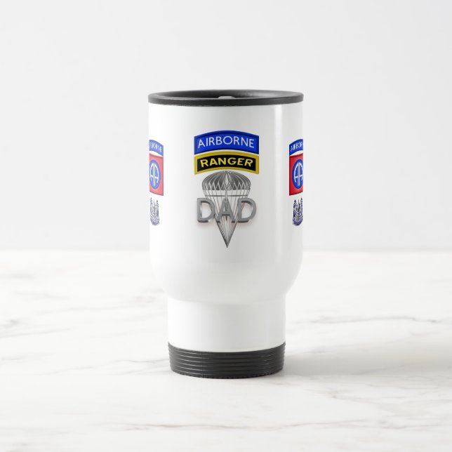 Mug De Voyage 82e régiment aéroporté de Ranger Dad (Centre)
