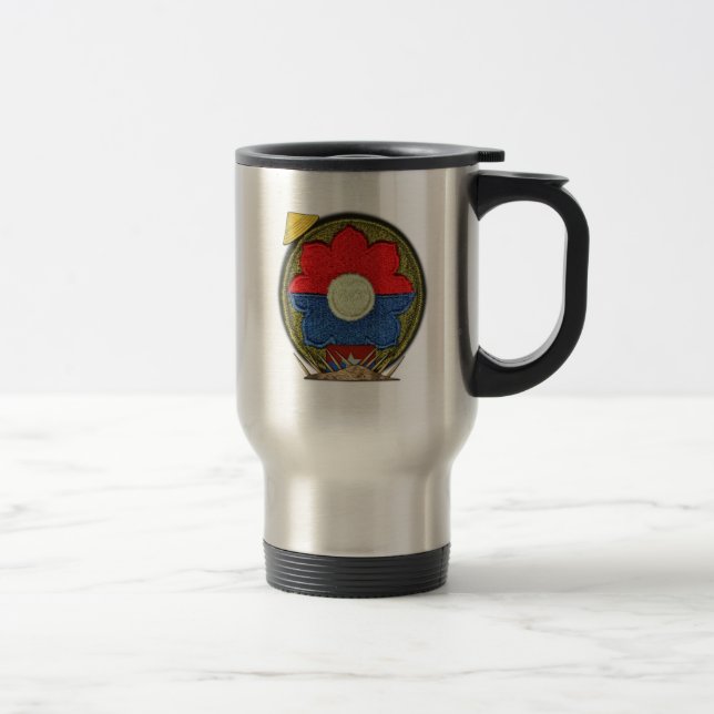 Mug De Voyage 9e division d'infanterie Compagnie Charlie (Droit)
