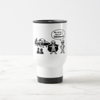 Mug De Voyage A funny take on The Disclosure movement