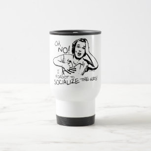 Mug De Voyage A oublié la socialisation
