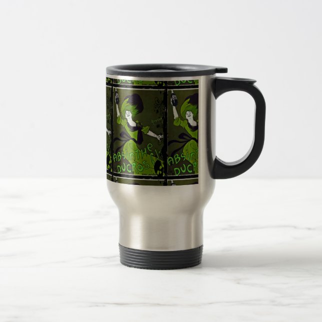 Mug De Voyage Absinthe en vert (Droit)