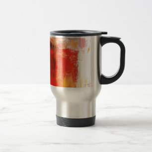 Mug De Voyage Abstrait rouge créatif