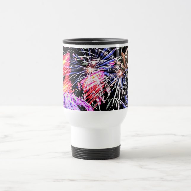 Mug De Voyage Affichage Fireworks (Centre)