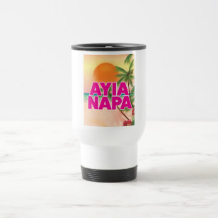 Mug De Voyage Affiche de vacances Ayia Napa