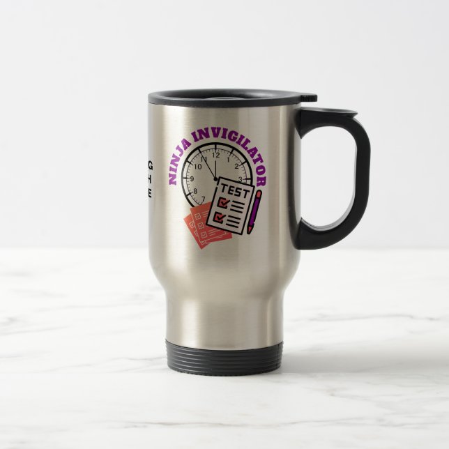 Mug De Voyage Agent d'examen NINJA INVIGILATOR Enseignant (Droit)