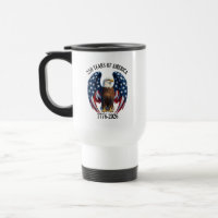 Aigle Américain Patriotique 250 Ans 1776-2026
