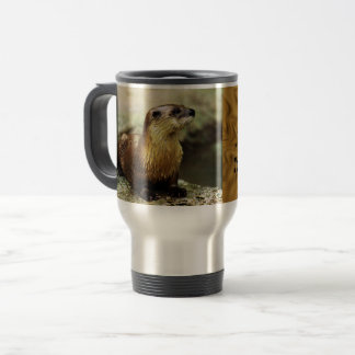 Mug De Voyage Aimable Otter et Funny Message personnalisent