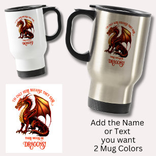Mug De Voyage Ajouter Un Nom Texte - Seulement Ici Parce Que Dit