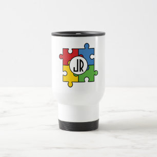 Mug De Voyage Ajouter Votre Monogramme Voyage/Mug Commutateur