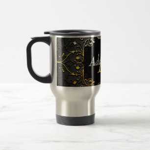 Mug De Voyage Ajouter votre nom et votre initiale