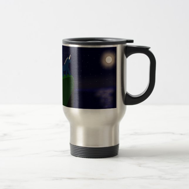 Mug De Voyage Alastair et la lune (Droit)