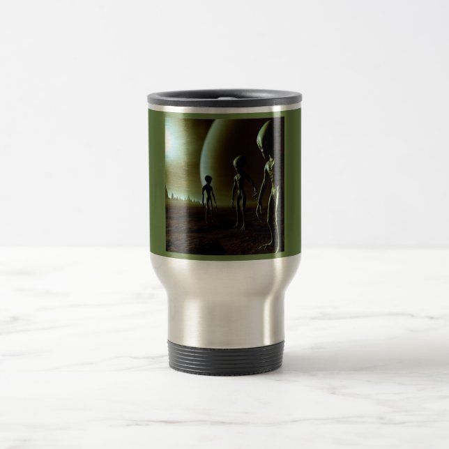 Mug De Voyage ALIENS gris SF 1 (Centre)