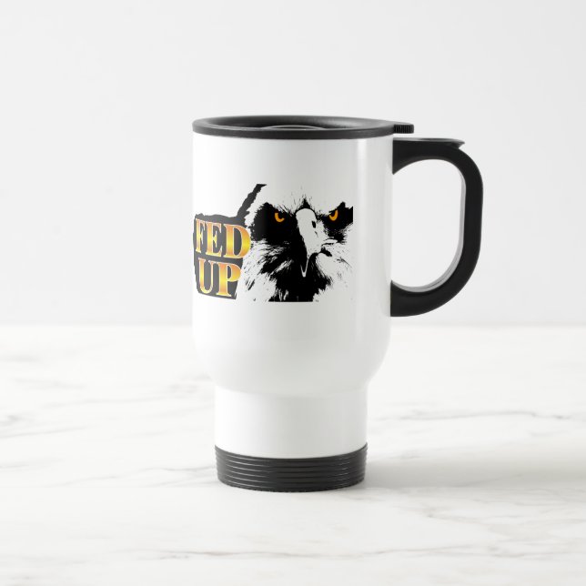 MUG DE VOYAGE ALIMENTÉ (Droite)