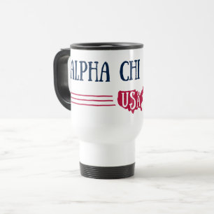 Mug De Voyage Alpha Chi Omega - Etats-Unis