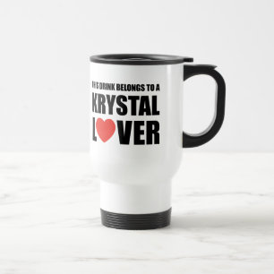 Mug De Voyage Amant de Krystal
