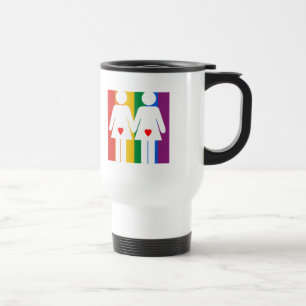 Mug De Voyage Amants lesbiens -