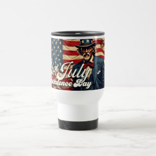Mug De Voyage Âme fière du 4 juillet