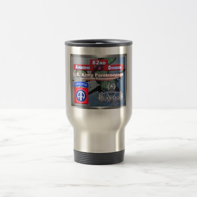 Mug De Voyage America’s Guardian 82e division aéroportée (Centre)